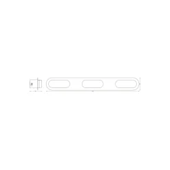 Ledvance Smart+ Wifi LED Vägglampa Badrumsbelysning Silver 20W 1600lm - 830-865 Justerbar Vit | IP44