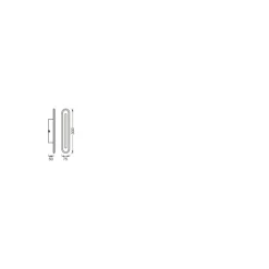 Ledvance Smart+ Wifi LED Vägglampa Badrumsbelysning Vit 13W 600lm - 830-865 Justerbar Vit | IP44