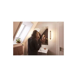 Ledvance Smart+ Wifi LED Vägglampa Badrumsbelysning Svart 13W 350lm - 830-865 Justerbar Vit | IP44