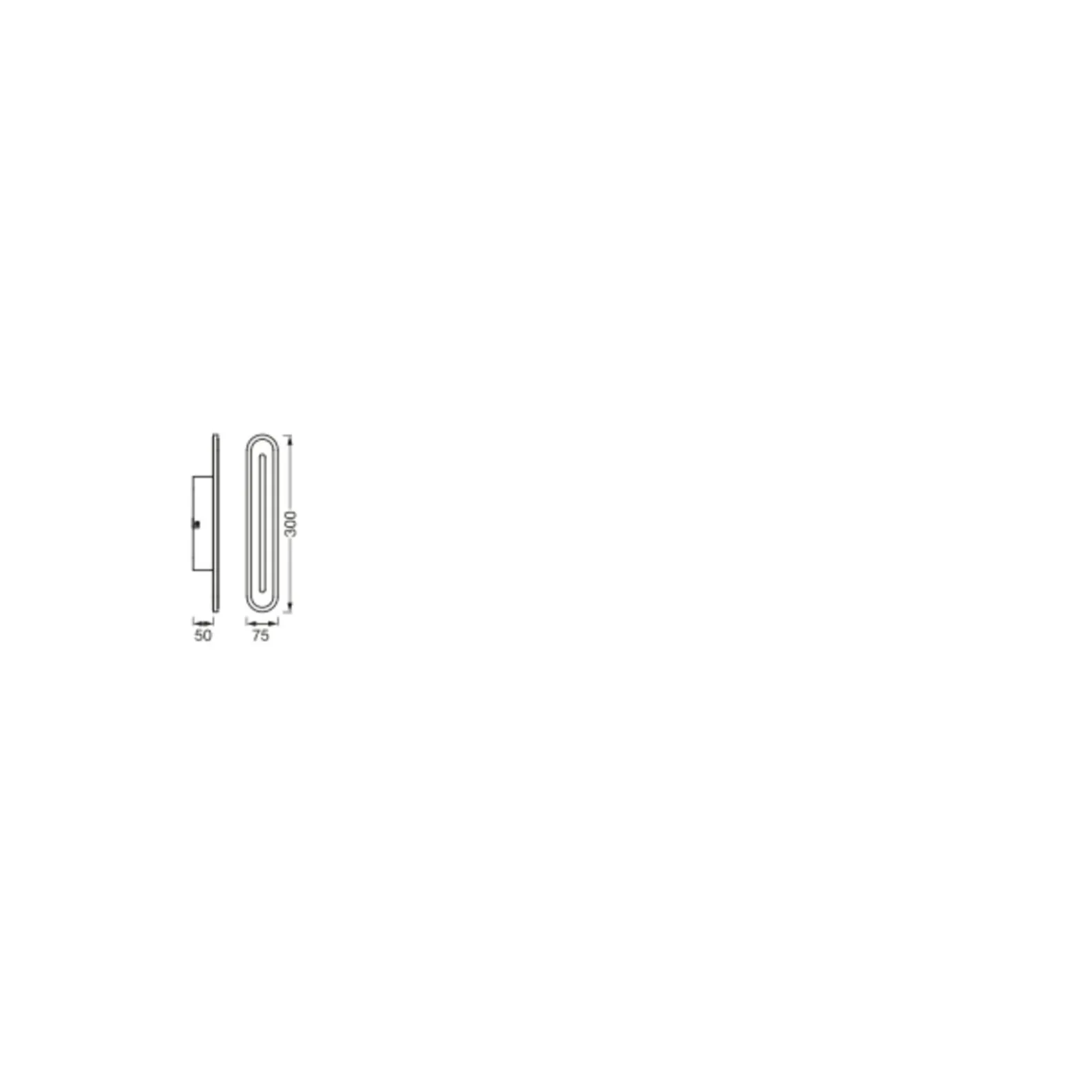 Ledvance Smart+ Wifi LED Vägglampa Badrumsbelysning Svart 13W 350lm - 830-865 Justerbar Vit | IP44