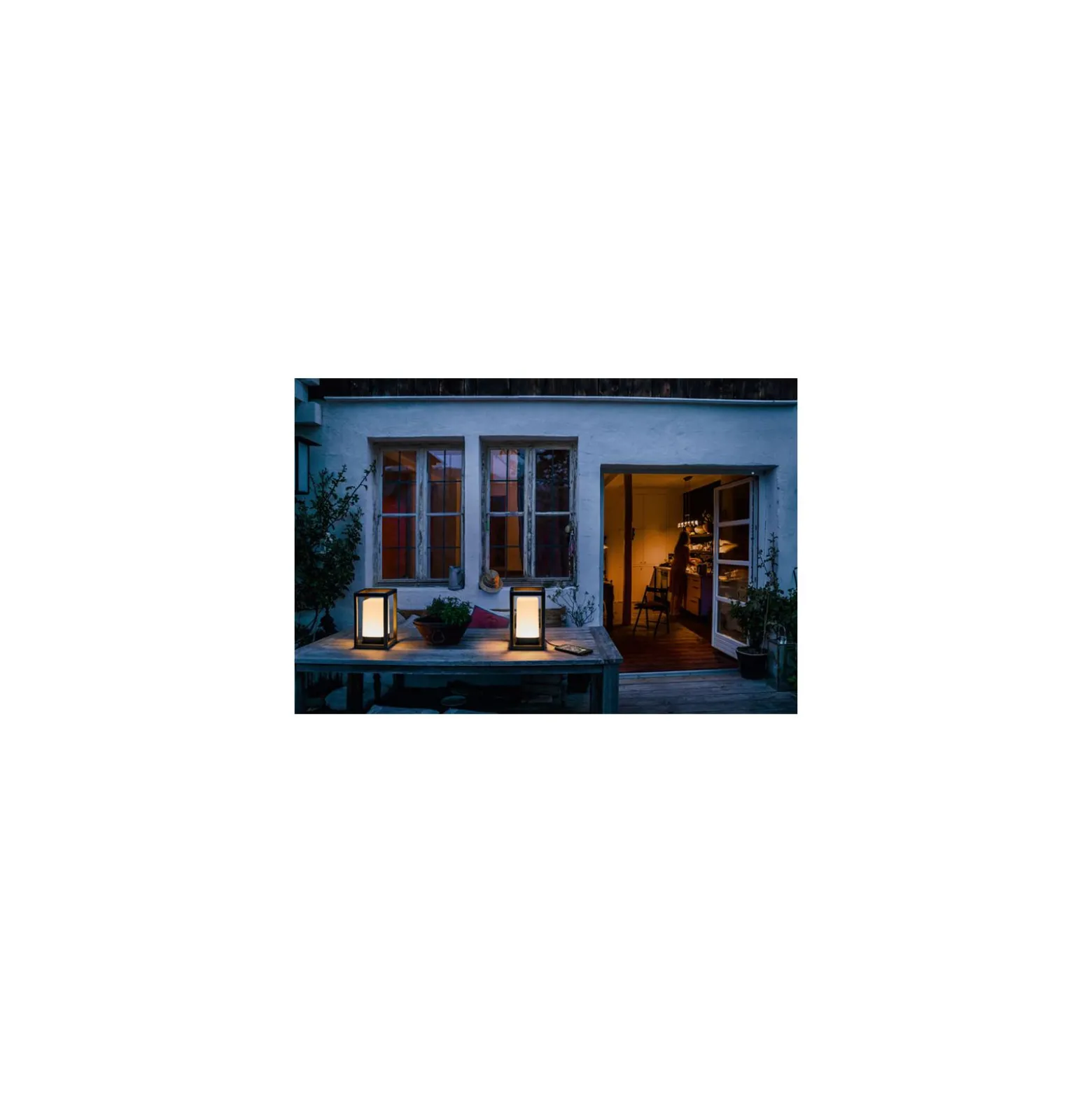 Ledvance Smart+ WiFi Utomhus Mörk Grå 5W 270lm - 830 Varm Vit | RGBW - Powerbank USB