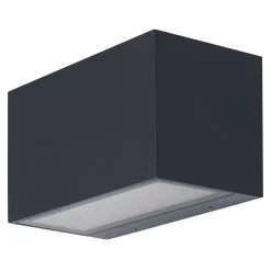 Ledvance Smart+ WiFi Vägglampa Brick Mörk Grå Utomhus 14W 600lm - 830 | RGBW