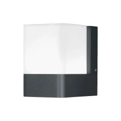 Ledvance Smart+ Wifi Vägglampa Cube Mörk Grå Utomhus 9.5W 500lm - 830 Varm Vit | RGBW - Dimbar