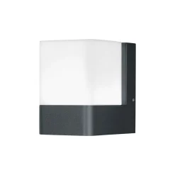 Ledvance Smart+ Wifi Vägglampa Cube Mörk Grå Utomhus 9.5W 500lm - 830 Varm Vit | RGBW - Dimbar