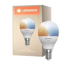 Ledvance Smart+ Zigbee E14 P45 4.9W 470lm - 827-865 Justerbar Vit | Dimbar - Ersättare 40W