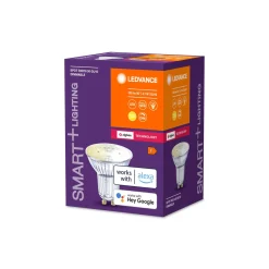 Ledvance Smart+ Zigbee GU10 Spot 4.7W 350lm 45D - 827 Extra Varm Vit | Dimbar - Ersättare 50W