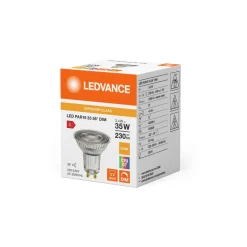 Ledvance Superior LED Spot Reflektor GU10 PAR16 3.4W 230lm 36D - 927 Extra Varm Vit | Bästa färgåtergivning - Dimbar - Ersättare 35W