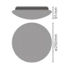 Ledvance Surface Cirkulär 250 13W 830 920lm Vit IP44 | Varm Vit