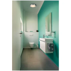 Ledvance Taklampa Badrumsbelysning Krom | 310mm - Passande för E27