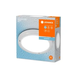 Ledvance Taklampa Badrumsbelysning Krom | 310mm - Passande för E27