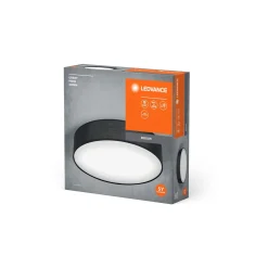 Ledvance Taklampa Orbis Paris Svart | Passande för 2x E27 - 400mm - IP20