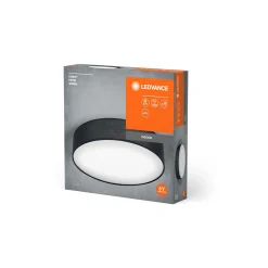 Ledvance Taklampa Orbis Paris Svart | Passande för 3x E27 - 480mm - IP20