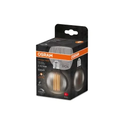 Ledvance Vintage 1906 LED E27 Globe Smoke 11W 500lm - 818 Extra Varm Vit | Dimbar - Ersättare 42W