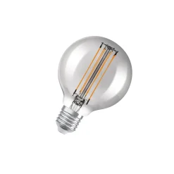 Ledvance Vintage 1906 LED E27 Globe Smoke 11W 500lm - 818 Extra Varm Vit | Dimbar - Ersättare 42W