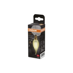 Ledvance Vintage 1906 LED E14 Kronljus Guld 1.5W 120lm - 824 Extra Varm Vit | Ersättare 15W
