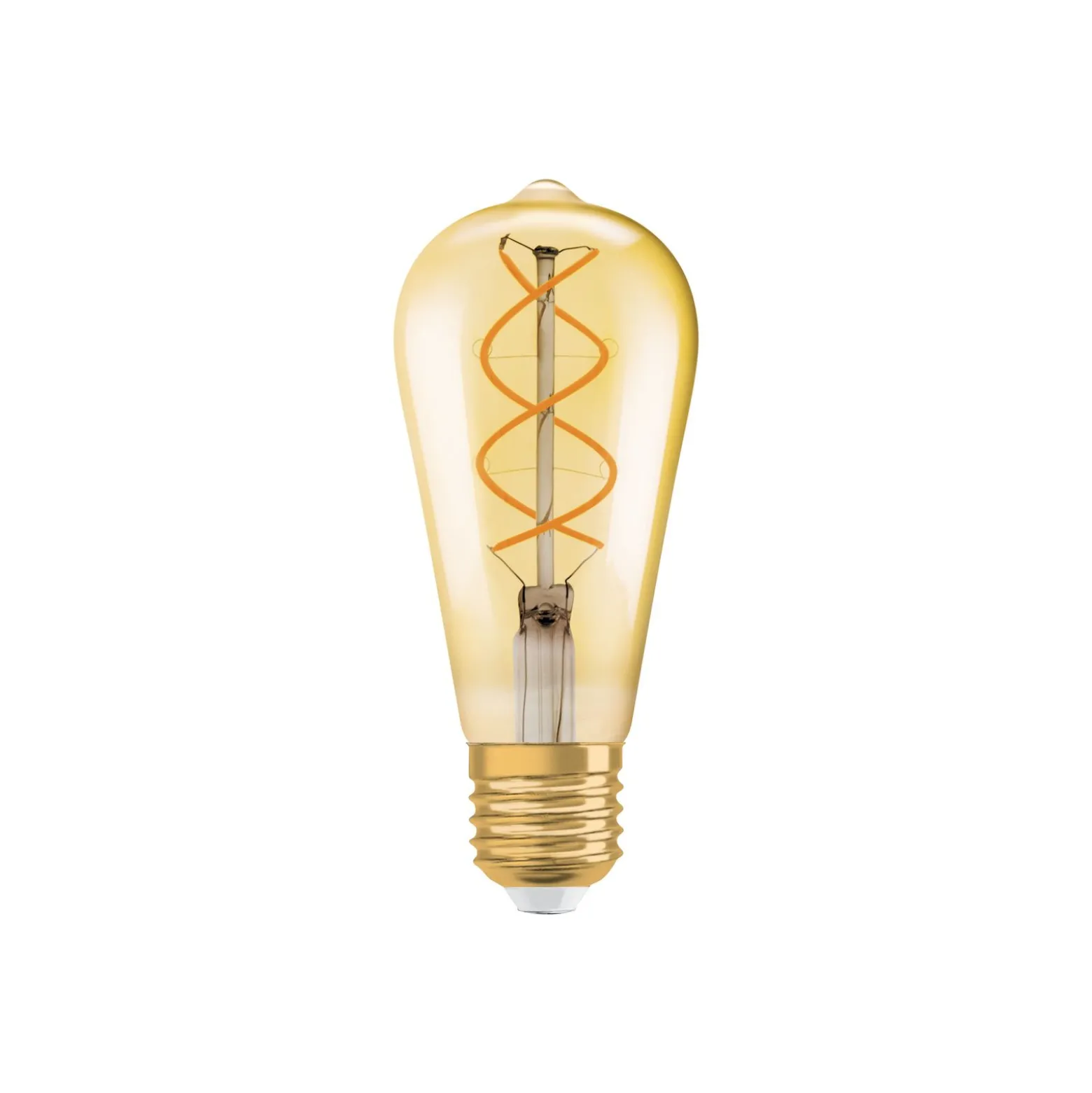 Ledvance Vintage 1906 LED E27 Päron Guld 4W 300lm - 820 Extra Varm Vit | Dimbar - Ersättare 25W