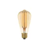 Ledvance Vintage 1906 LED E27 Päron Guld 8.8W 806lm - 822 Extra Varm Vit | Dimbar - Ersättare 60W