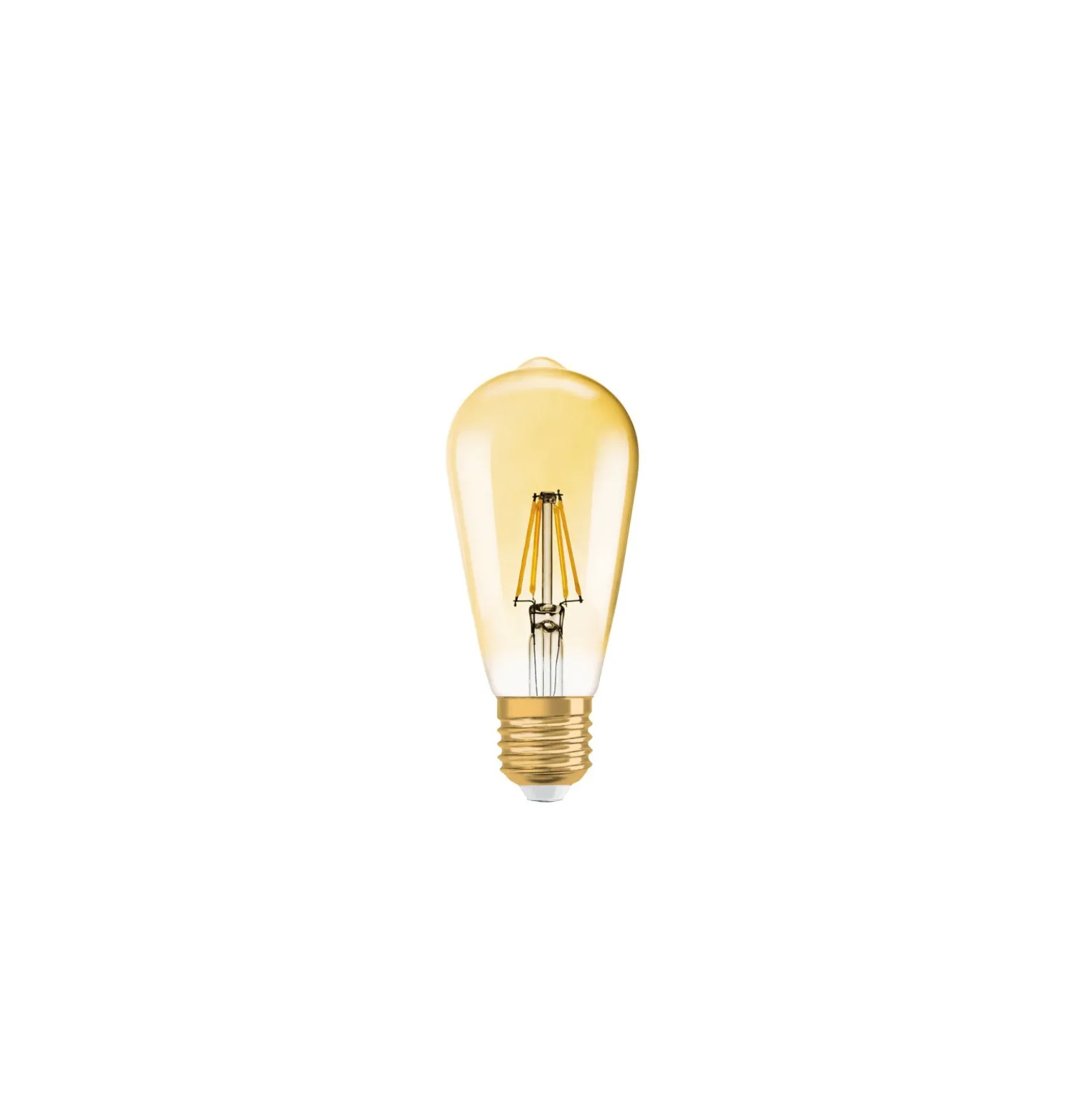 Ledvance Vintage 1906 LED E27 Päron Klar 6.5W 725lm - 824 Extra Varm Vit | Dimbar - Ersättare 55W