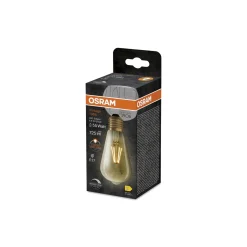 Ledvance Vintage 1906 LED E27 Päron Klar 6.5W 725lm - 824 Extra Varm Vit | Dimbar - Ersättare 55W