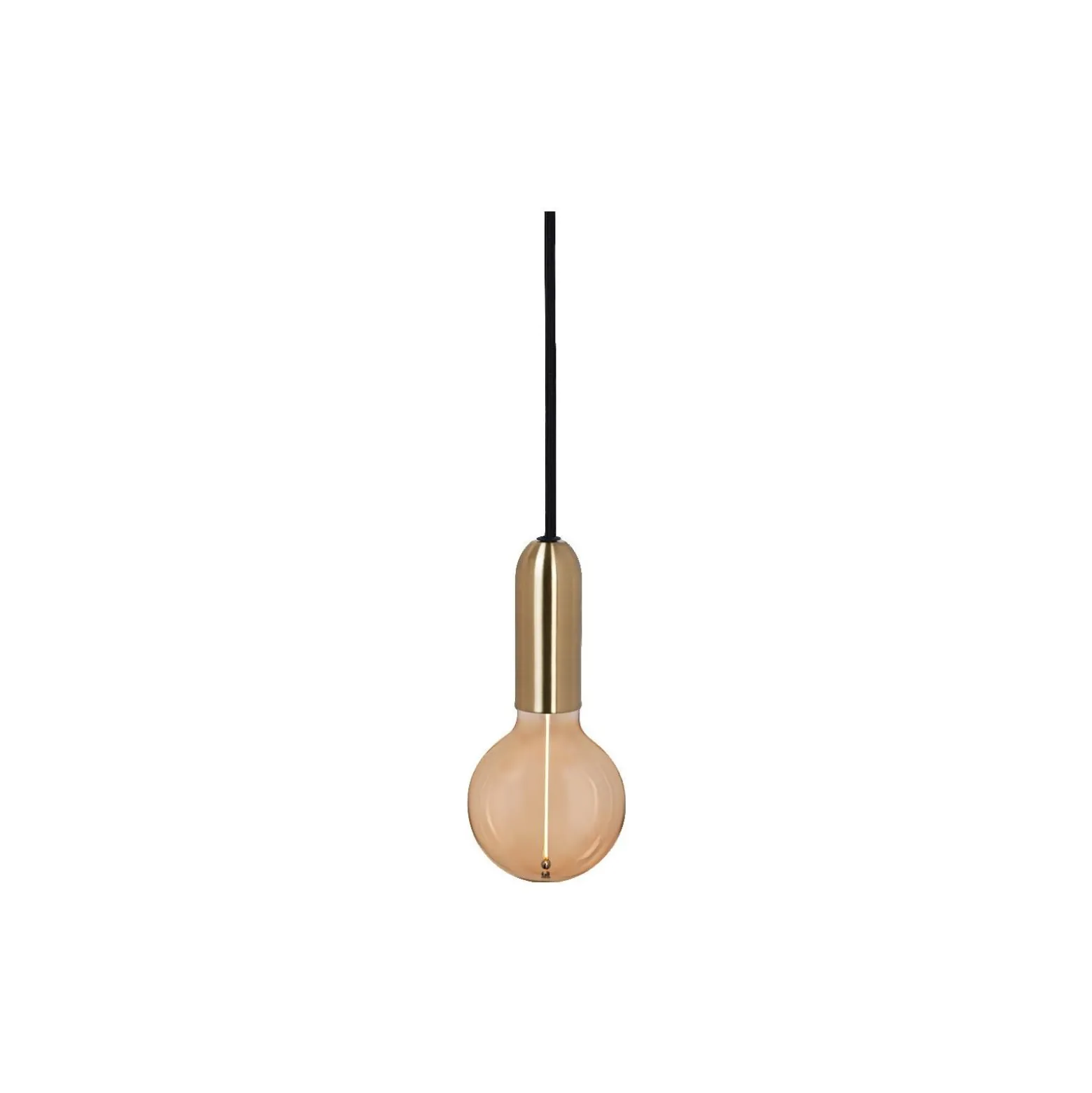 Ledvance Vintage 1906 Pendellampa Runda Guld Brun | Passande för E27