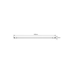 Noxion Avant LEDtube T5 Avant Extreme Electronic (HF) Ultra Output 37W 5600lm - 840 Kallvit | 145cm - Ersättare 80W