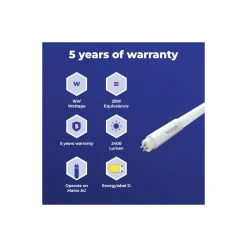 Noxion Avant LEDtube T5 Avant Extreme (Mains AC) High Efficiency 16W 2400lm - 840 Kallvit | 115cm - Ersättare 28W