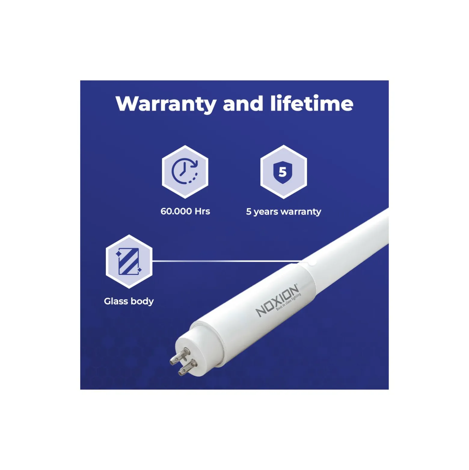 Noxion Avant LEDtube T5 Avant Extreme Electronic (HF) High Output 26W 3700lm - 830 Varm Vit | 115cm - Ersättare 54W