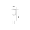 Noxion Bolt LED Capsule G4 2W 200lm - 827 Extra Varm Vit | Dimbar - Ersättare 21W