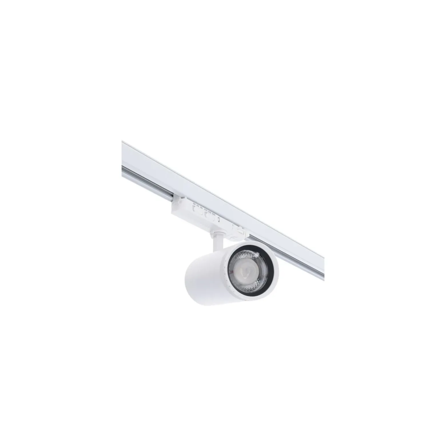 Noxion 3-Fas Spårbelysning Delta Aluminium Vit 30W 2250lm 15-55D - 927-930-940 CCT | Zoombar
