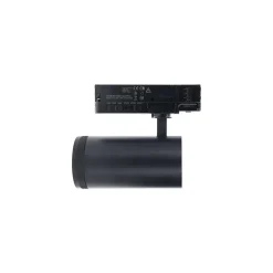 Noxion 3-Fas Spårbelysning Delta Aluminium Svart 30W 2250lm 15-55D - 927-930-940 CCT | Zoombar