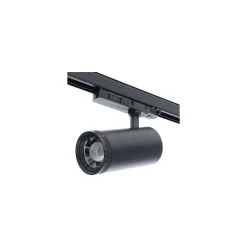 Noxion 3-Fas Spårbelysning Delta Aluminium Svart 30W 2250lm 15-55D - 927-930-940 CCT | Zoombar