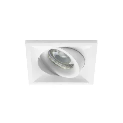 Noxion Infälld Spot D-Flex MR16 Lutningsbar Vit | Utskärning 70mm - GU10 Sockel