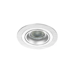 Noxion Infälld Spot Logic MR16 Lutningsbar Aluminium | Utskärning 80mm - GU10 Sockel