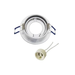 Noxion Infälld Spot Vision MR16 Lutningsbar Aluminium | Utskärning 69mm - GU10 Sockel