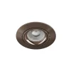 Noxion Infälld Spot Vision MR16 Lutningsbar Glänsande Bronze | 82mm - Utskärning 69mm - IP20 - Inkl. GU10 Sockel