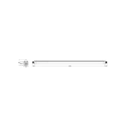 Noxion LED Allmänbruksarmatur Vattentät Ecowhite V3.0 24/36W 3120/4680lm - 830-865 CCT | 120cm