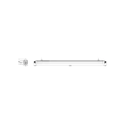 Noxion LED Allmänbruksarmatur Vattentät Ecowhite V3.0 24/36W 3120/4680lm - 830-865 CCT | 120cm