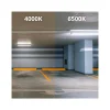 Noxion LED Allmänbruksarmatur Vattentät Poseidon V2.0 55W 7700lm - 840 Kallvit | 150cm - Kabelgenomföring (5x2.5mm2) - 3 Timmar Nödbelysning
