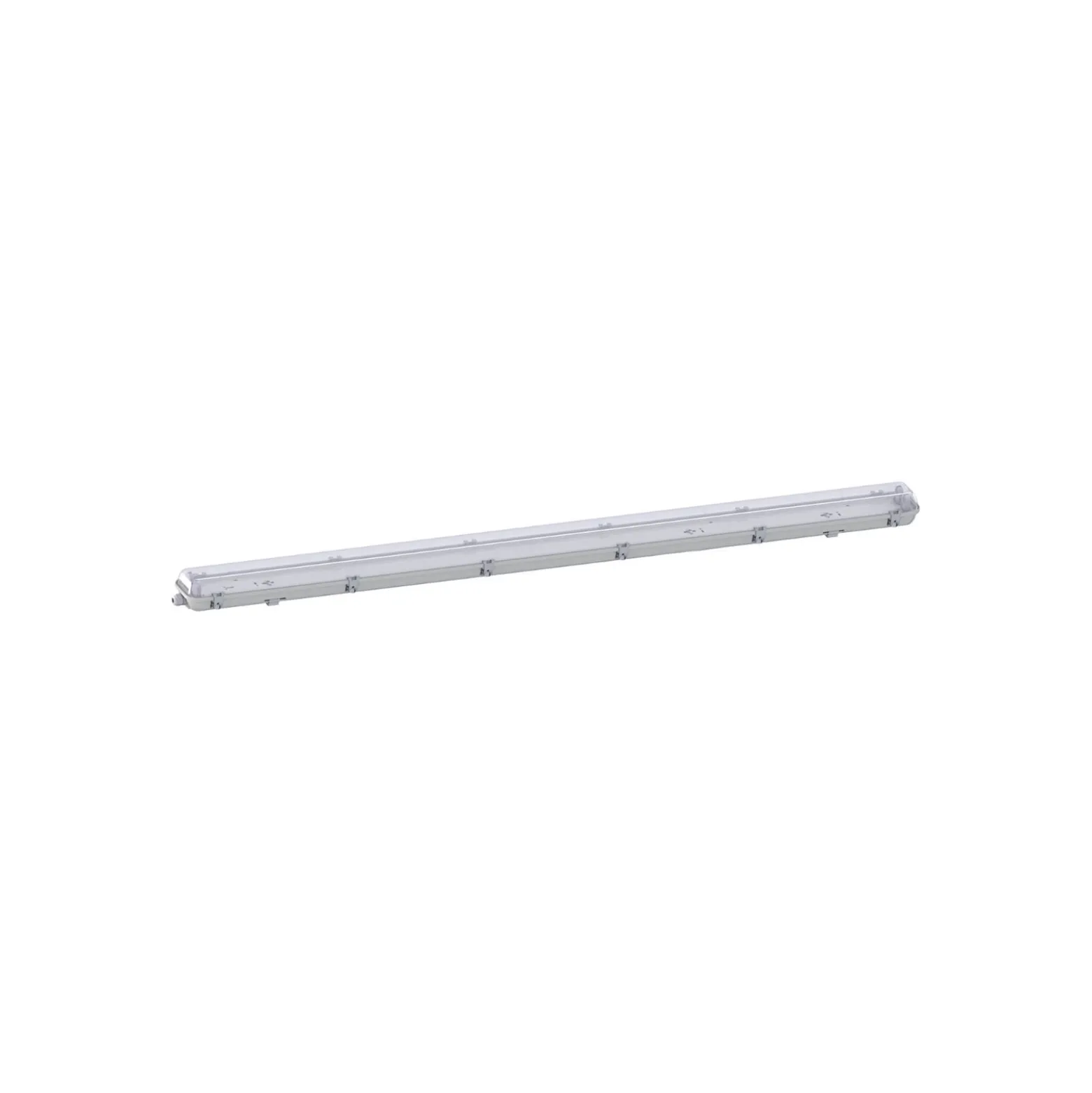 Noxion LED Allmänbruksarmatur Vattentät ArmaturPoseidon V2.0incl. 2x Noxion LED Rör T8 Standard Output 19W 2x2300lm - 840 Kallvit | 150cm