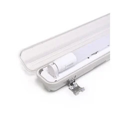 Noxion LED Allmänbruksarmatur Vattentät ArmaturPoseidon V2.0incl. 1x Noxion LED Rör T8 Standard Output 19W 2300lm - 865 Dagsljus | 150cm