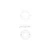 Noxion LED Downlight Slim V2.0 20W 2000lm 120D - 830 Varm Vit | 225mm - Utskärning 200mm - IP44