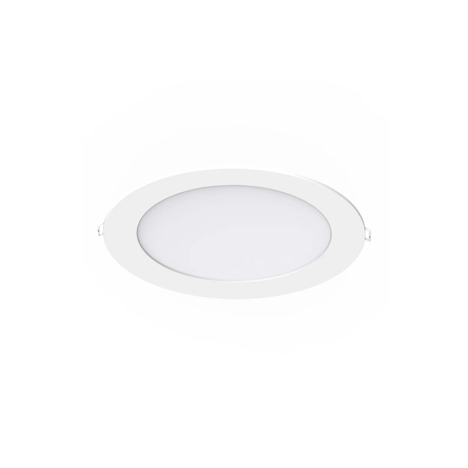 Noxion LED Downlight Slim V2.0 20W 2000lm 120D - 830 Varm Vit | 225mm - Utskärning 200mm - IP44