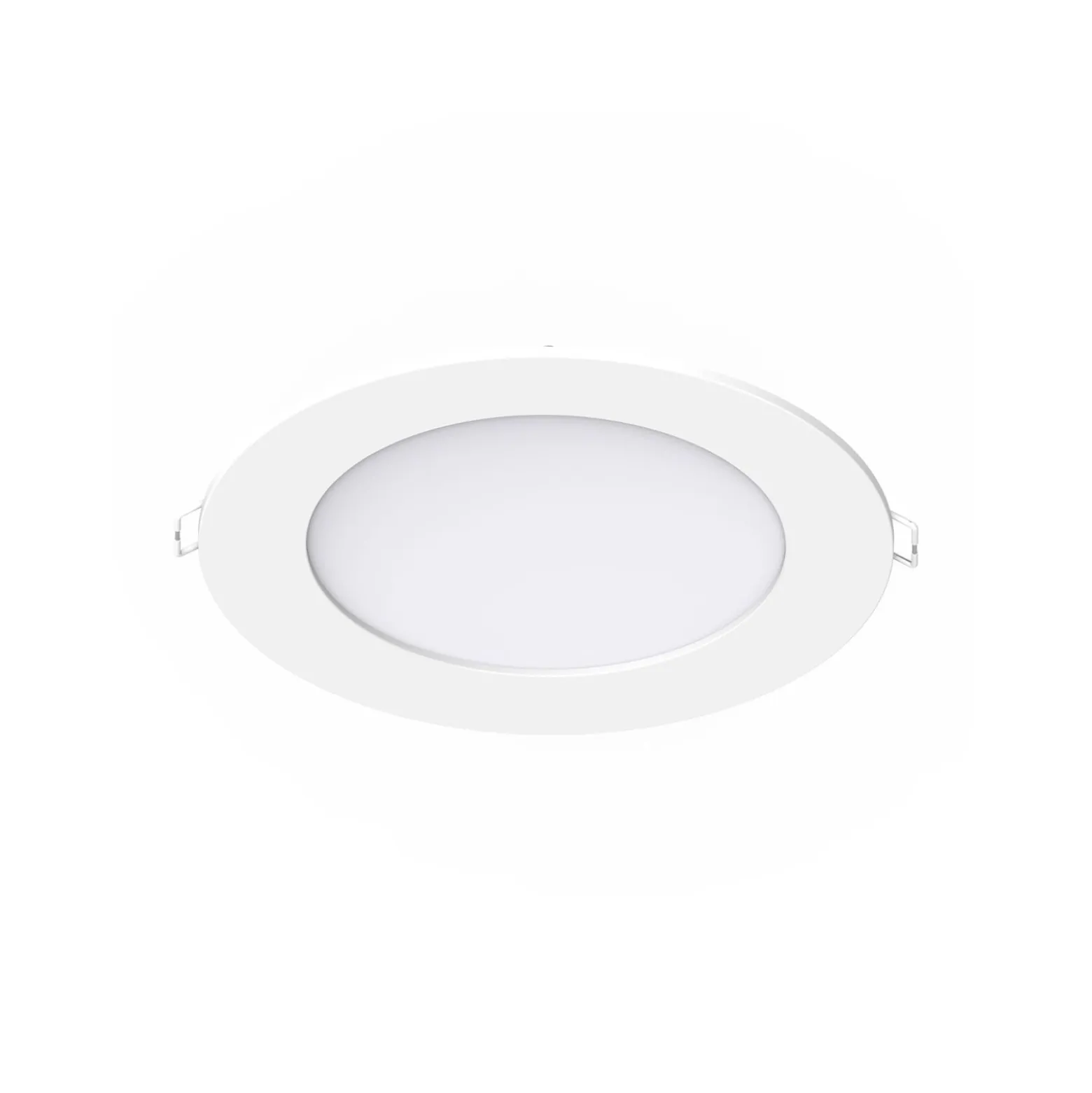 Noxion LED Downlight Slim V2.0 12W 1200lm 120D - 830 Varm Vit | 170mm - Utskärning 150mm - IP44 - Dali Dimbar