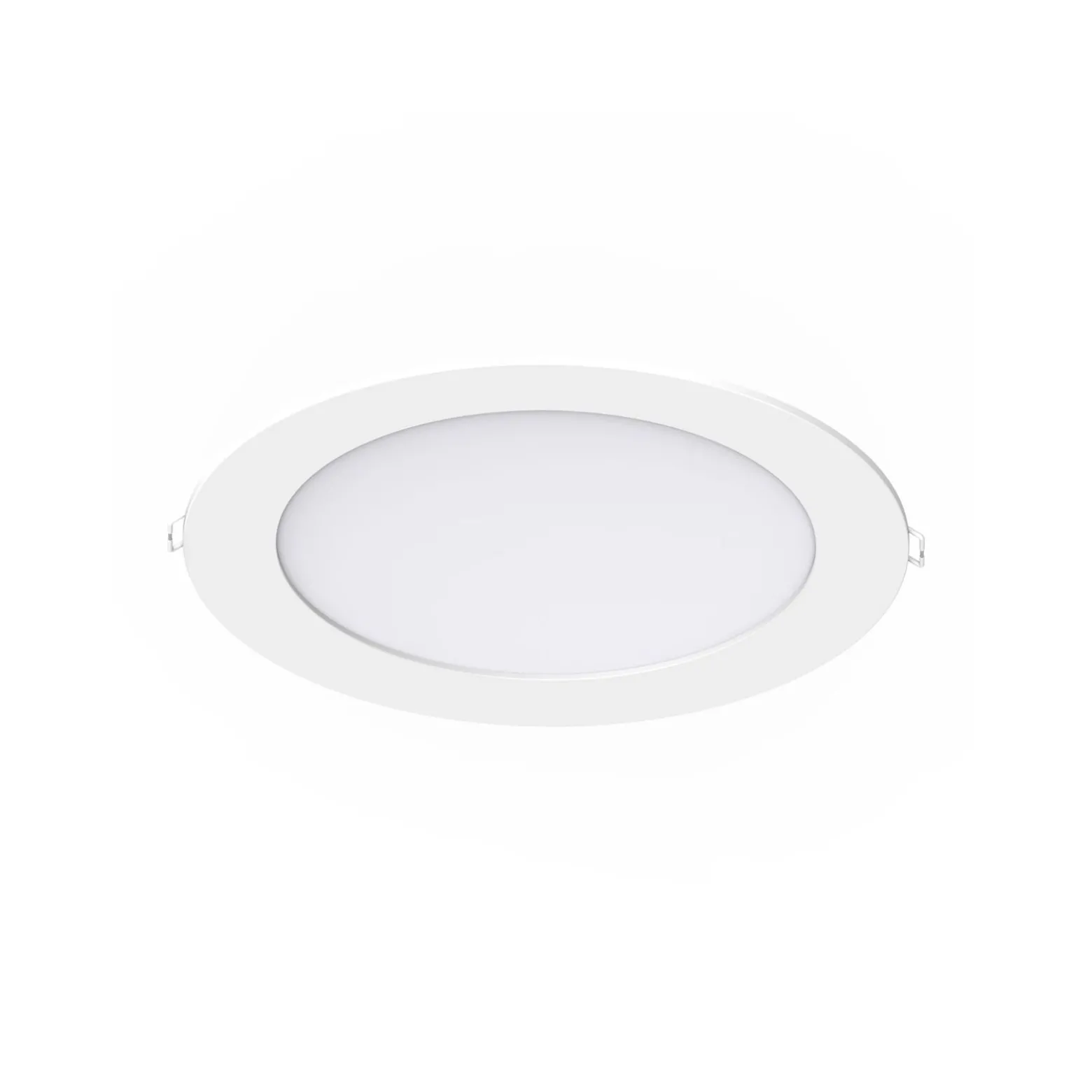 Noxion LED Downlight Slim V2.0 20W 2000lm 120D - 840 Kallvit | 225mm - Utskärning 200mm - IP44 - Dali Dimbar