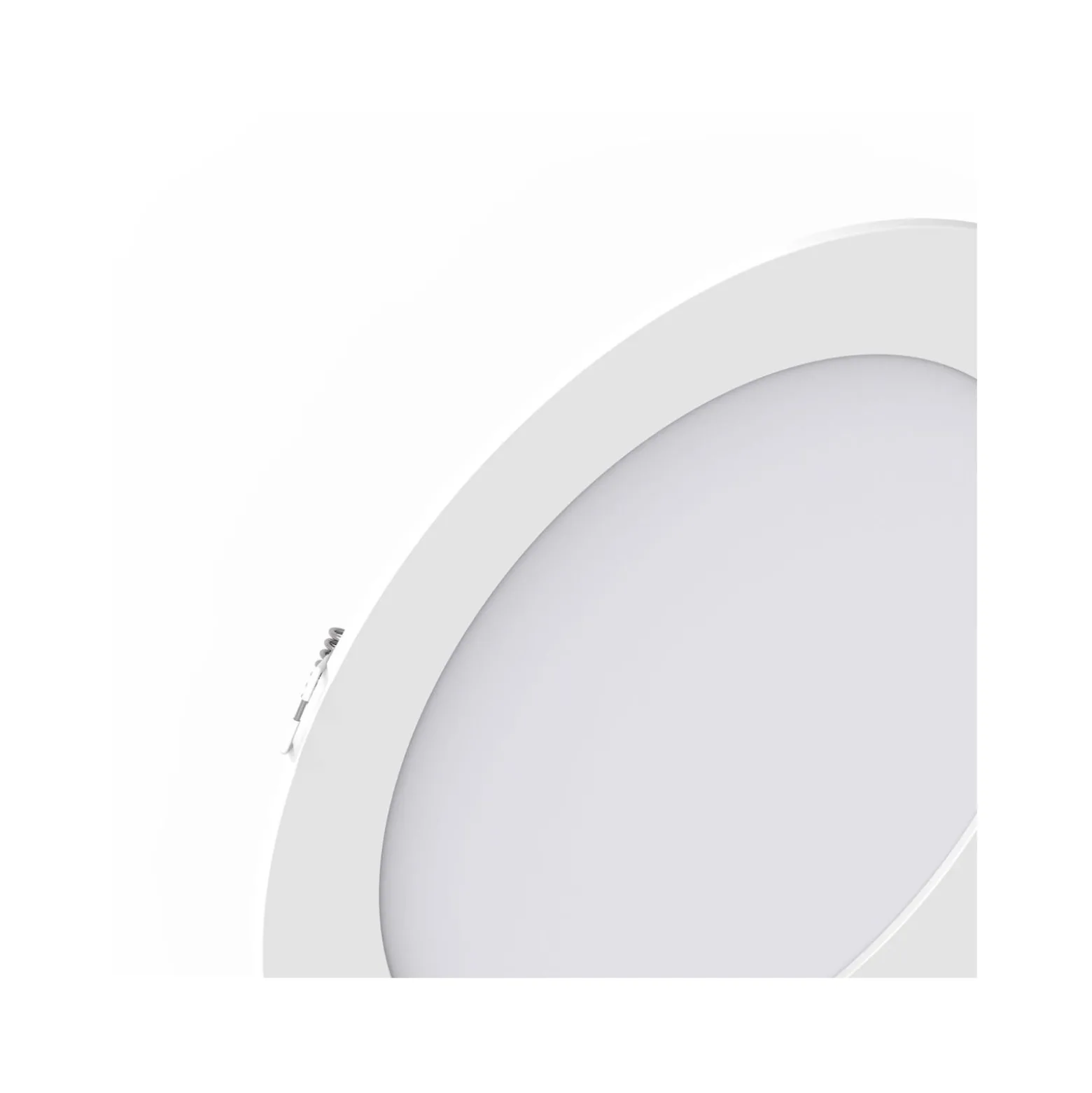Noxion LED Downlight Slim V2.0 20W 2000lm 120D - 840 Kallvit | 225mm - Utskärning 200mm - IP44 - Dali Dimbar