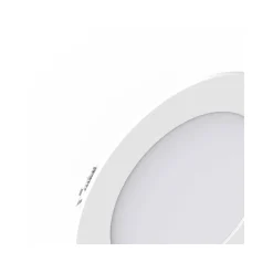 Noxion LED Downlight Slim V2.0 12W 1200lm 120D - 840 Kallvit | 170mm - Utskärning 150mm - IP44 - Dali Dimbar