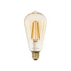 Noxion LED E27 Edison Filament Ambar 7W 630lm - 822 Extra Varm Vit | Dimbar - Ersättare 50W