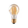 Noxion LED E27 Päron Filament Guld 7W 630lm - 825 Extra Varm Vit| Dimbar - Ersättare 50W