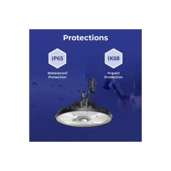 Noxion LED Highbay Concord V4.0 100-120-150-200W 34000lm 90D - 840/852/865 CCT | IP65 - 1-10V Dimbar - Ersättare 520W - Justerbara Watt