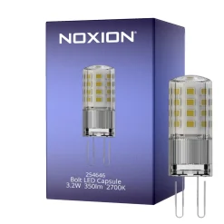 Noxion LED Kapsel G9 3.2W 200lm - 827 Extra Varm Vit | Dimbar - Ersättare 32W